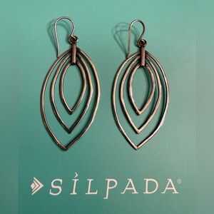 Silpada Sterling Silver Drop Earrings